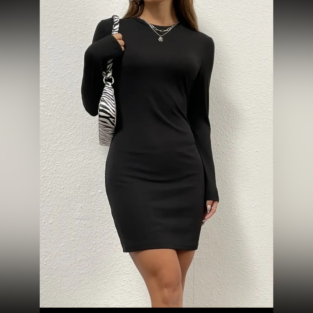 Black bodycon dress BRAND NEW